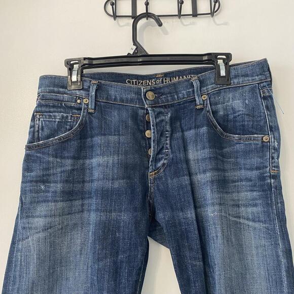 Citizens of Humanity Straight Leg Mid Rise Jeans Women's Size 28 - Picture 7 of 9